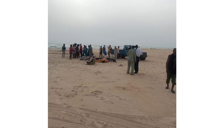 Les garde-côtes mauritaniens :  Repêchage de 89 corps des migrants clandestins près de N’Diago