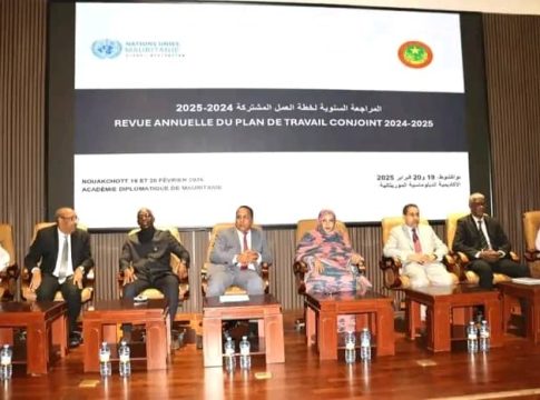 Lancement de la revue annuelle du plan d'action conjoint de la Mauritanie avec le système des Nations Unies