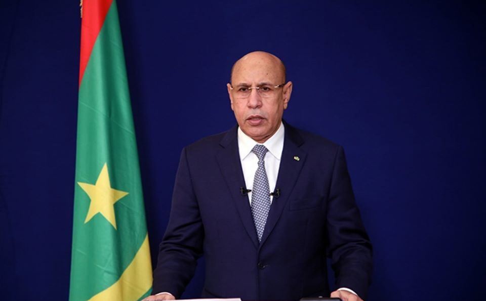 Ould Ghazouani félicite l'équipe de plage pour sa participation à la finale de la Coupe d'Afrique des Nations