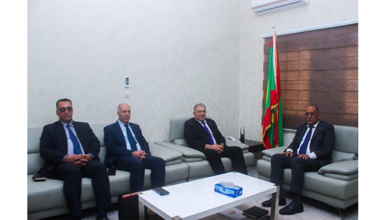 Nouakchott : Le ministre des Finances discute avec l’ambassadeur de l’État de Palestine