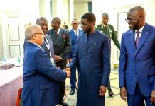 Ould Meguet discute avec le président sénégalais des questions de paix et du renforcement de la coopération parlementaire