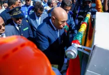 Ghazwani lance le projet d'adduction d'eau de Nouadhibou