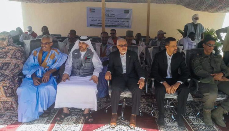 Wilaya de l’Adrar : Offre des kits alimentaires au communes de l’Adrar au commune de l’Adrar par la fondation Zayed