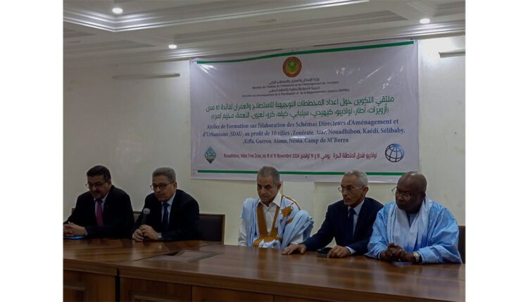 Nouadhibou : Clôture des activités d’un séminaire sur l’élaboration des schémas directeurs d’assainissement et d’urbanisation de 10 villes du pays