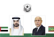 Le président Ghazouani félicite les Émirats arabes unis à l'occasion de leur fête nationale