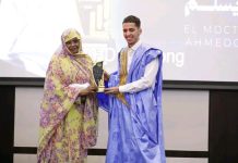 Ould El-Mohajir remporte le concours du "Meilleur Créateur de Contenu" en Mauritanie.