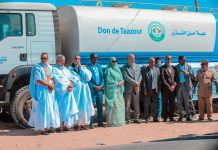 TAAZOUR distribue des citernes et des réservoirs d'eau à 3 communes de Nouakchott