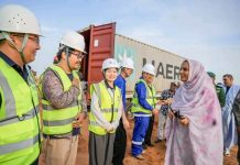 La ministre de l'hydraulique inspecte le projet de renforcement de l'approvisionnement électrique du système de Dhar