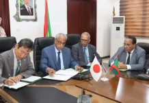 En vertu d'un accord, le Japon accorde 1,1 milliard d'ouguiyas à la Mauritanie