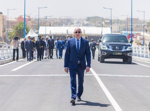 Le Président mauritanien inaugure le Pont Taazour, communément appelé « Bamako »