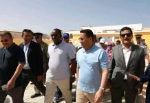 Ould Diay commence une tournée sur le terrain pour inspecter les composantes du programme d'urgence pour le développement de Nouakchott