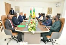 Ould Meguet discute avec son homologue sénégalais du niveau de coopération parlementaire et des moyens de l'améliorer