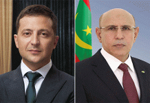 Mauritanie : Nous sommes déterminés à poursuivre nos efforts pour renforcer et développer nos relations avec l'Ukraine