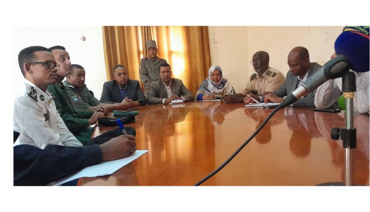 Hodh el Gharbi : réunion du comité régional d’urgence pour discuter des mécanismes permettant de faire face aux catastrophes naturelles causées par les pluies