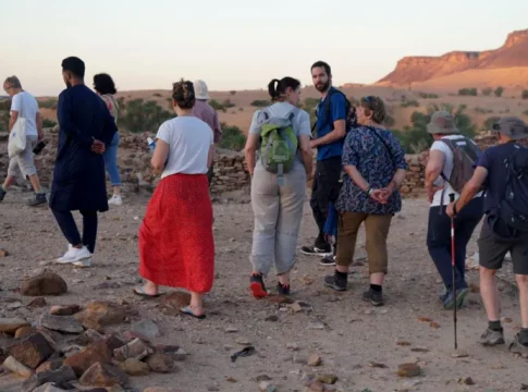 Atar : La dixième vague de touristes européens arrive dans le cadre de la saison touristique actuelle