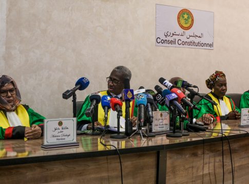 Le Conseil constitutionnel annonce officiellement la victoire de Ghazwani avec 56,12 %