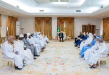 Le président Ghazouani rencontre la commission des savants mauritaniens chargée du dialogue avec les prisonniers salafistes
