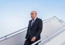 Après avoir participé au Forum mondial de Bruxelles, El Ghazouani revient à Nouakchott