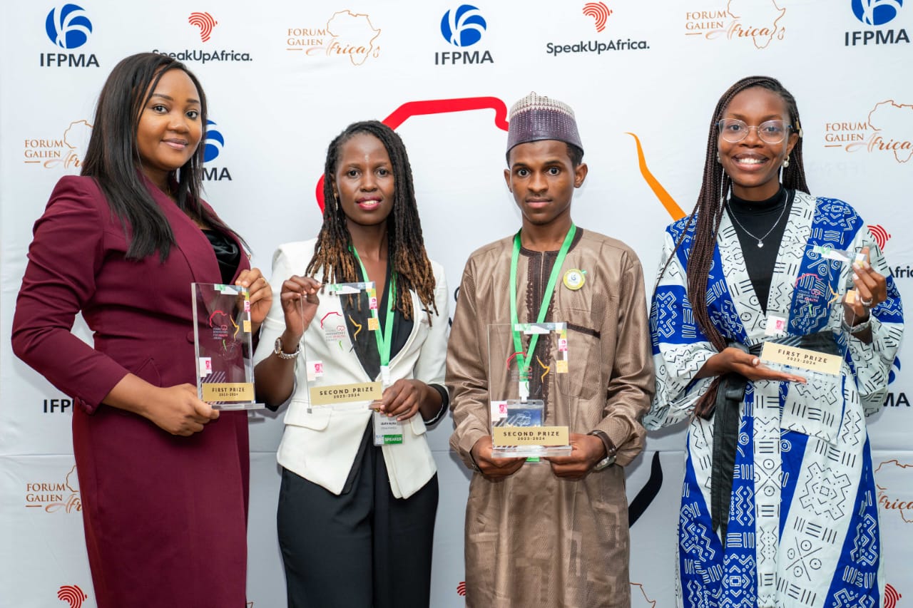 COMMUNIQUÉ DE PRESSE:Quatre innovateurs reçoivent le Prix des Jeunes Innovateurs Africains pour la Santé pour leur contribution à la couverture sanitaire universelle