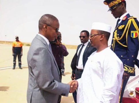 Le président du Tchad arrive à Nouakchott pour assister à la cérémonie d'investiture de M. Ould Ghazouani