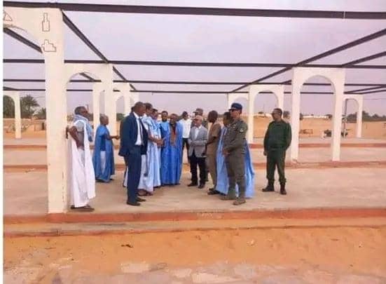 Le secrétaire général du ministère de la culture inspecte les préparatifs du festival du patrimoine Mada'in à Chinguiti