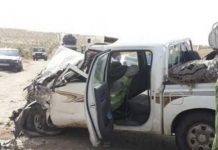 Un décès et cinq blessés dans un accident de la route à l'entrée est de la ville d'Aleg