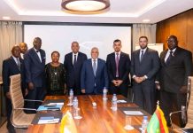 Lomé : Ould Meguet discute avec son homologue ivoirien le renforcement de la coopération parlementaire entre la Mauritanie et la Côte d'Ivoire