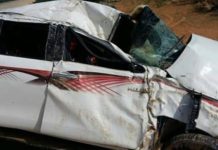 Un décès et quatre blessés dans un accident de la route sur la route de Nouadhibou