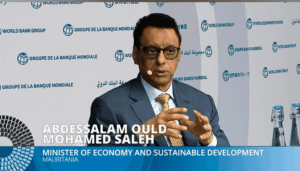 Washington : Le ministre de l’économie et du développement durable évoque les perspectives énergétiques en Mauritanie lors du séminaire des réunions des printemps 2024 de BM