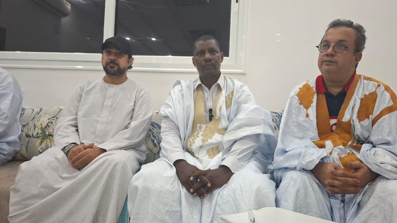Briefing du représentant du HAMAS à Nouakchott
