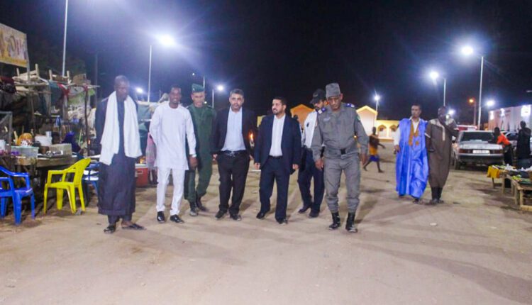 Guidimagha : le wali effectue une visite de prise de contact au marché central de Sélibaby