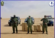 La gendarmerie saisit 980 kg de drogue à Nouadhibou