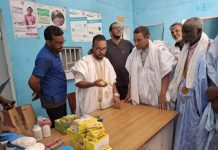 Saisie d'une quantité de médicaments d'origine inconnue sur le marché de Medbougou, dans l'est du pays