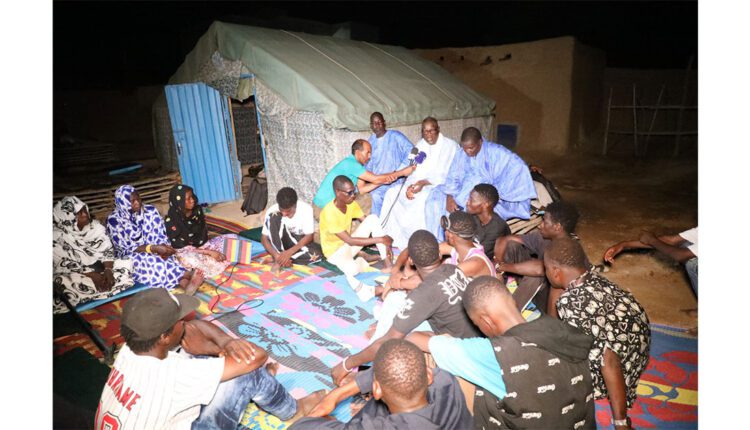 Mbout : Entretien du candidat à la présidentielle mr. Ba Mamadou Bocar avec des associations de femmes et de jeunes
