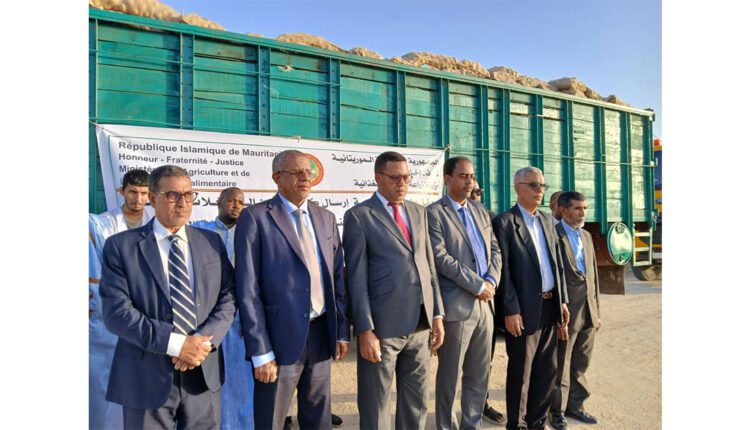 Secrétaire du Ministère de l’agriculture : Supervision à Nouakchott d’un envoi de quantités d’intrants agricoles aux zones de production dans les wilayas de l’intérieur