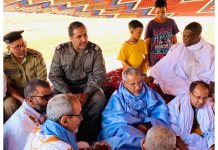 Le président présente ses condoléances à la famille du cheikh Bouya Ould Taleb khyar.
