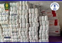 La gendarmerie déjoue la contrebande de 4,9 tonnes de sacs en plastique