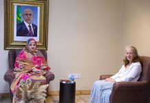 Le ministre du travail rencontre le coordinateur résident des Nations unies en Mauritanie