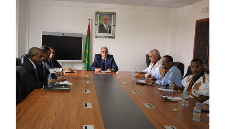 Le ministre de l’agriculture et de la souveraineté alimentaire : Supervision à Nouakchott d’une réunion en présence de certains présidents de régions