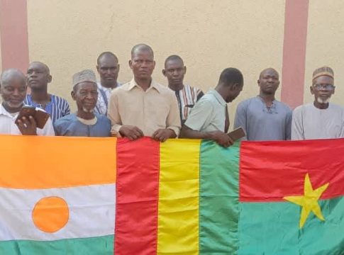 Niger : Rassemblement populaire devant l'ambassade du Burkina Faso en faveur de Traoré
