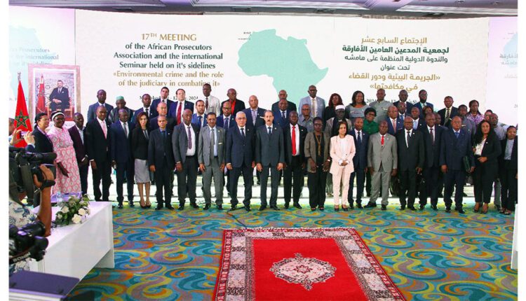 Marrakech :  Clôture des travaux de la conférence de l’association des députés pour toute l’Afrique et du colloque international sur les crimes environnementaux et le rôle de la justice dans la lutte de ces derniers