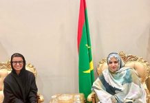 Nouakchott : Entretien entre le Ministre du Travail et le Ministre d'Etat des Emirats Arabes Unis
