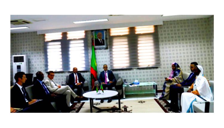 Nouakchott : Entretien du ministre de l’économie avec l’ambassadeur de France pour discuter de la coopération bilatérale