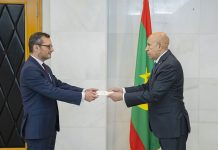 Ghazouani reçoit les lettres de créance de plusieurs ambassadeurs