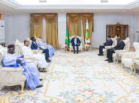 Le Président mauritanien reçoit le Conseil de supervision de l’institution de l'Opposition Démocratique