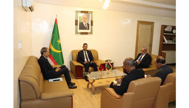 Nouakchott : Discussion du ministre de la Pêche et de l’ambassadeur du Maroc