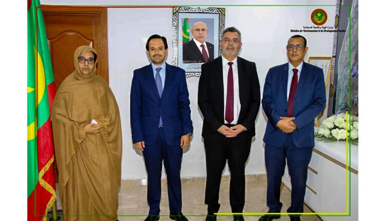 Nouakchott : Entretien du ministre de l’environnement avec une délégation du Fonds monétaire international