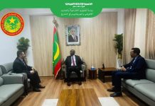 Ould Merzoug discute avec l'ambassadeur libyen du renforcement des relations bilatérales