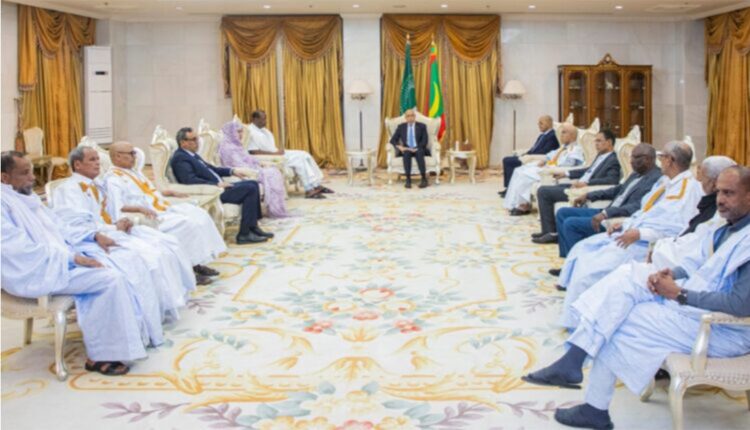 Nouakchott : Entretien du Président de la République avec les chefs des partis de la majorité