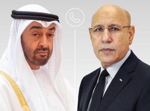 Ghazouani et ben Zayed discutent des moyens de renforcer les relations de coopération